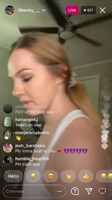 Thick ass thot taking requests on IG live