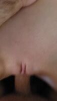 Right beore we both cae. We're new here. Anybody interested in seeing more? {21F, 28M}