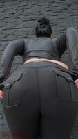 Leather leggings are always fun :3