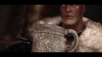 Dragonborn encounters a stranger at the Silver-Blood Inn.