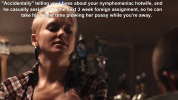 She can't remember any of the details, other than it was like the whole time you were gone.